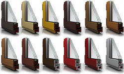 Разнообразие цветовых решений для пластиковых окон